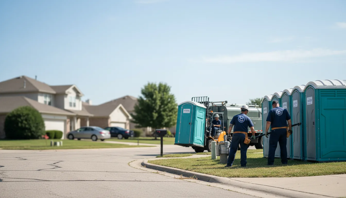Porta Potty Rental in Opolis, KS near me